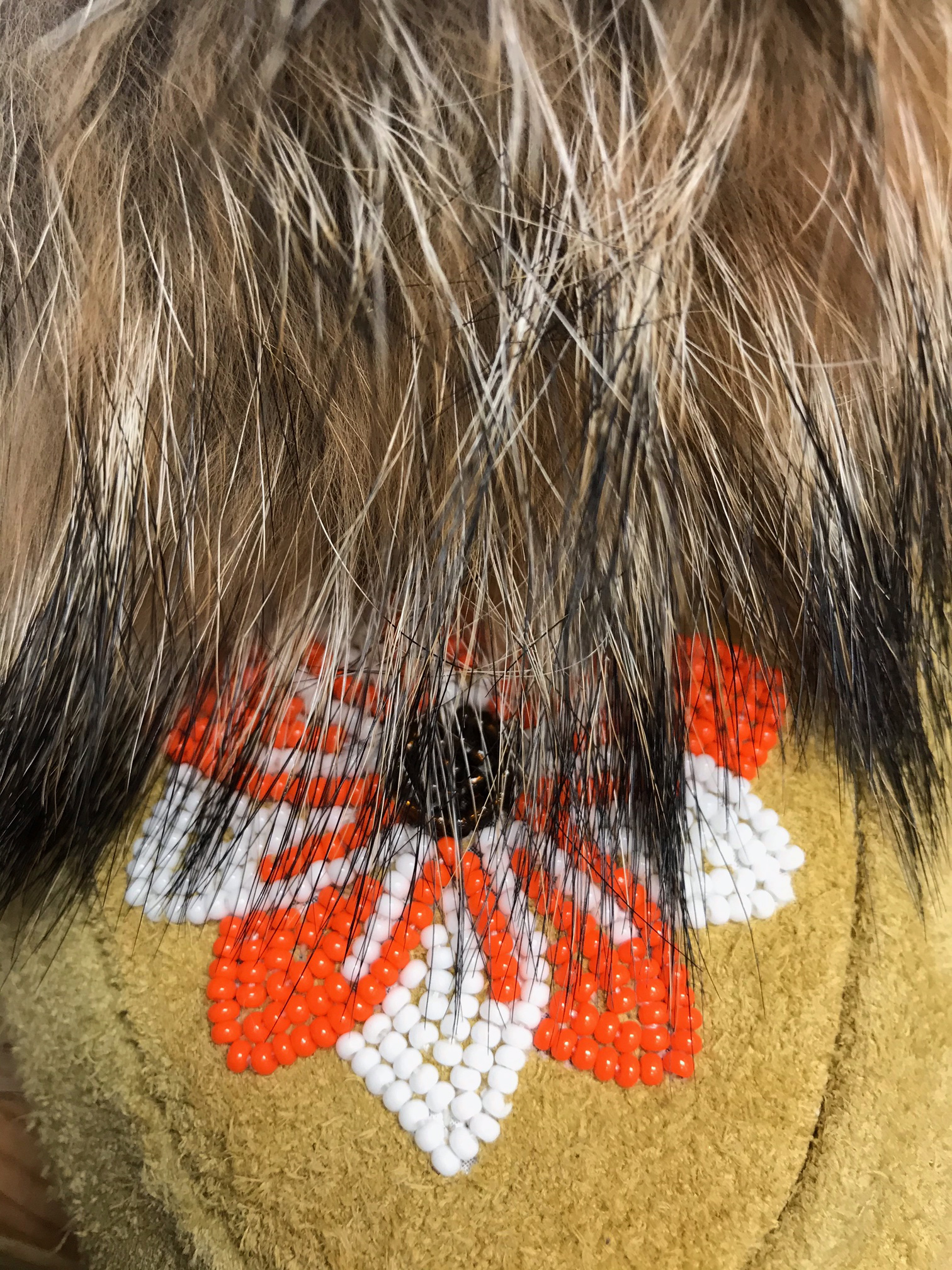 Size 9-3 Orange and Yellow Flower